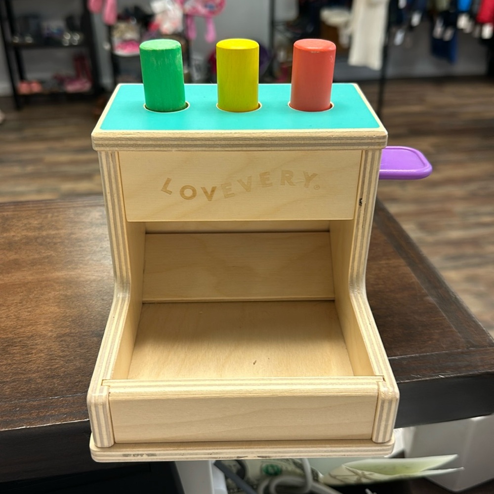Lovevery Peg Drop Wood Toy